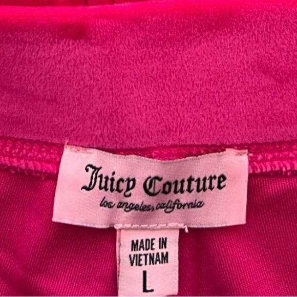 JUICY COUTURE OG BIG BLING VELOUR HOODIE AND TRACK PANTS SET - Picture 2 of 2